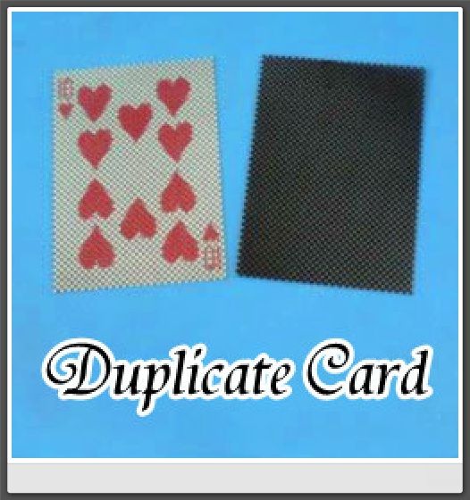 Duplicate Card